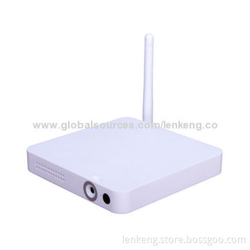 Android smart set-top box, built-in HD camera & provides WiFi signal, wireless mouse and keyboardNew